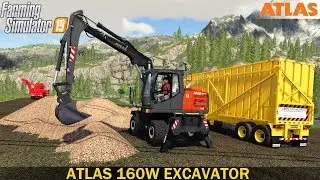 Farming Simulator 19 - ATLAS 160W Excavator Sugar Beet Loading