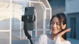 In Case Q08 3 in 1 - Gimbal Stabilizer - Selfie Stick - Tripod - With Wireless Bluetooth Control
