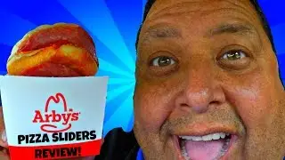 ARBY'S&reg; PIZZA SLIDERS REVIEW!!!