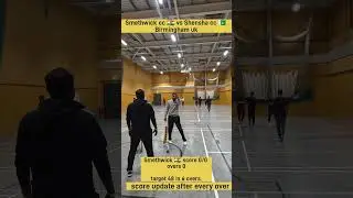 India vs pak indoor cricket clash 💥