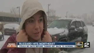 Blizzard hits northeast