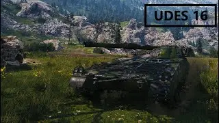 UDES 16 near to 7k dmg with no gold ammo....World of Tanks