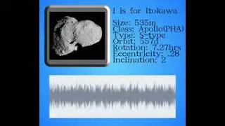 Alphabetical Asteroids: Itokawa 🟡