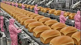 Inside the Bread Factory Where Only 4 Humans Make 50,000 Loaves a Day (Full Process)