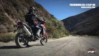 2016-19 Honda Africa Twin sound with Yoshimura RS-4 exhaust sound DCT