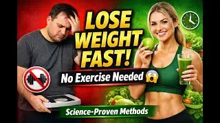 How to Lose Weight Without Exercise (Science-Proven Methods)