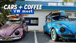 Cars & Coffee VW Meet at Big City Bagels | Spring Hill FL | Aircooled & Watercooled VW Community