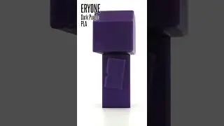 859 ERYONE Dark Purple PLA | 3D printed sample | #FilaMODE