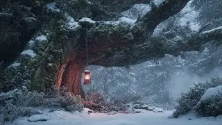 Ancient Hearthway Lantern ❄️ Peaceful Medieval Fantasy Music (1 Hour)