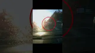 SUV Sends It on a Red Light Left Turn