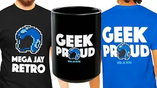 Be Geek Proud with MJR Collector New T-Shirts and Mugs!