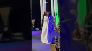 Lady Odetta set the atmosphere ablaze &mdash; intoxicated with the Holy Ghost! 🔥🙌