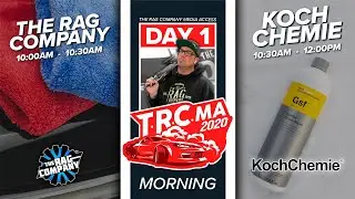 The Rag Company & Koch Chemie Detailing Products | Live Detailing Event | TRCMA 2020