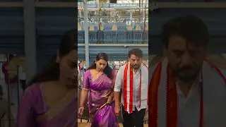 Duvvada Srinivas Madhuri couple visited Goddess Kanakadurga #duvvadasrinivas #trending #yt