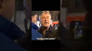 Alec Baldwin Shouts Down Anti-Israel Protest #israel #palestine #protest