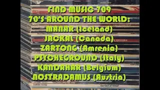 FM 709 Don's 70's World goes on forever: MANAR, JACKAL, ZARTONG, PSYCHEGROUND, KANDAHAR, NOSTRADAMUS