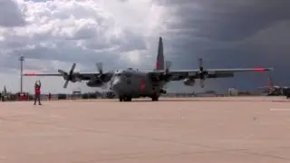 C-130 Hercules Modular Airborne FireFighting System Taxiing