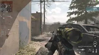 Was he tracking me  because of snapshot grenade? Modern Warfare 2 Shoothouse