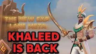 Khaled Update: The New Exp Lane Meta Hero in MLBB! #gaming #fyp