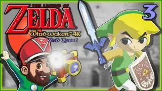 Retro Classics: The Legend of Zelda WIND WAKER (2nd QUEST) in 4K Pt. 3 - Trials & Smiles for MILES