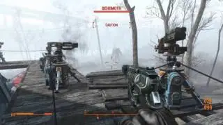 Fallout 4 Behemoth Attacks Settlement