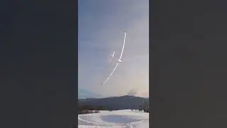 ASW 28 e-Glider Crash #shorts #plane #rc #gopro