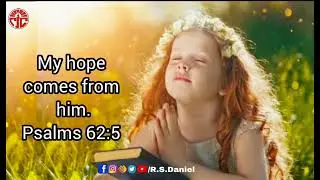 Today's Bible Verse Joshua Chapter 62, Verses 5. Bro.R.S.Daniel