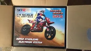 SKYRC SR5 1/4 Scale Super Rider RC Dirt Bike First Runs - Review Footage #1