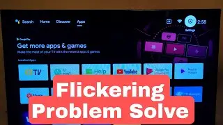 Realme Smart Tv Display Screen Flickering Problem Solve 2022