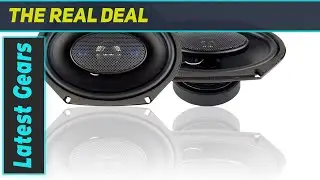 Blaupunkt GTX680 6 x 8-Inch 300W 4-Way Coaxial Car Audio Speaker Set - Unleash Your Car's