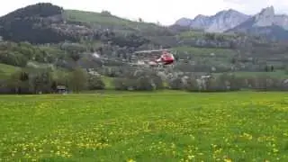 AS350 700 Size Scale T-REX600 HB-ZKF