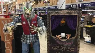 Lowe&rsquo;s Halloween 2018 In Store New Animated Animatronic Lifesizes Tabletops