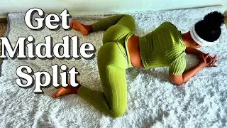 02 Min Stretches Yoga Pose Flexibility 💥 Get Middle Split 🤸🏽&zwj;♀️