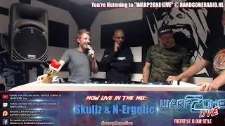 WARP2ONE Live @ Hardcore Radio: Skullz & N-Ergetic (02-05-2019)