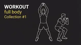 Immersive interactive Collection #1 Warm-up HIIT CARDIO Workout - Full Body Workout, Gym