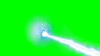 Green screen super power effect