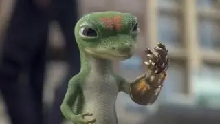 Gecko with Infinity Gauntlet