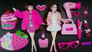 Satisfying with Unboxing Make-Up and Accessories with Beautiful Barbie
