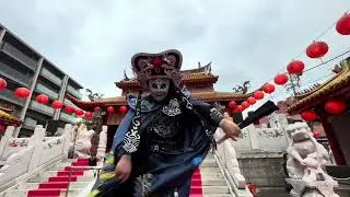 2025ランタンフェスティバル　最終日　変面ショー　京介さん　孔子廟