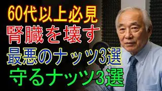 60代以上必見！腎臓を壊す最悪のナッツ3選 vs 弱った腎臓を守る奇跡のナッツ3選 - 医師が明かす