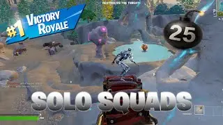 Fortnite | High Kill Solo Squads Win Full Gameplay (Keyboard & Mouse)