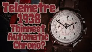 Классический шедевр 1938 Tissot Telemeter. Самый тонкий хронограф до 3000 фунтов стерлингов. LosN...