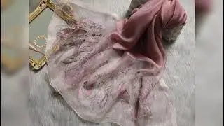 chiffon embroidered scarf for womens 2021 collection tissue embroidered