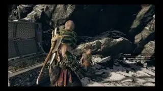 God of War 2018 opening a cipher chest