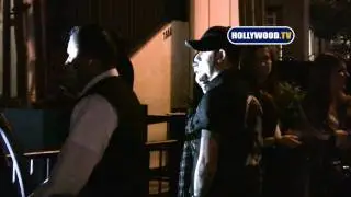 A.J. McLean & a Lady Friend Hang Out in LA- Hollywood.TV