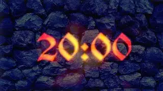 20 Minutes countdown timer (With Ambient, Relaxing music)