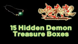 Onimusha 2 - 15 Hidden Demon Treasure Boxes (Green Necklace)