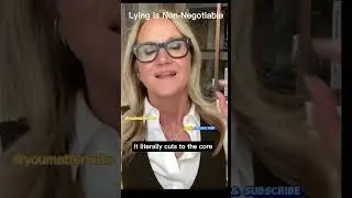 LYING IS NON-NEGOTIABLE😉 #shorts #melrobbins #relationship #life #love