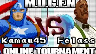 Mugen Online Tournament | Kamau45 vs TheFclass97 | NETMugen TE Revival