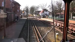 6.2.2017: BRUCHHAUSEN - EYSTRUP W KABINIE MASZYNISTY. BOCZNICA FABRYKI MUSZTARDY
